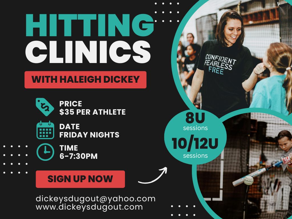 Youth Hitting Clinics with Haleigh Dickey